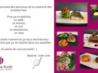 Le menu à 22.10 €