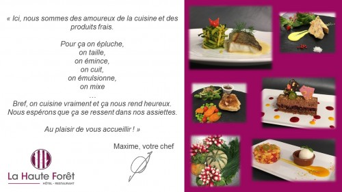 Le menu à 22.10 €